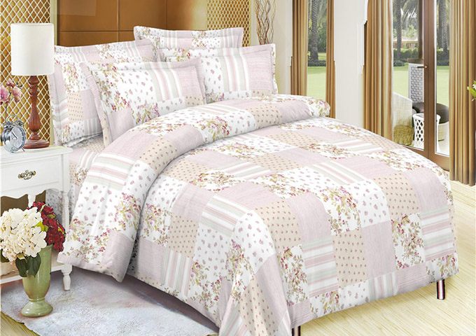 bed sheets wholesale-Floral Polyester Dress Fabric - Cxdqtex