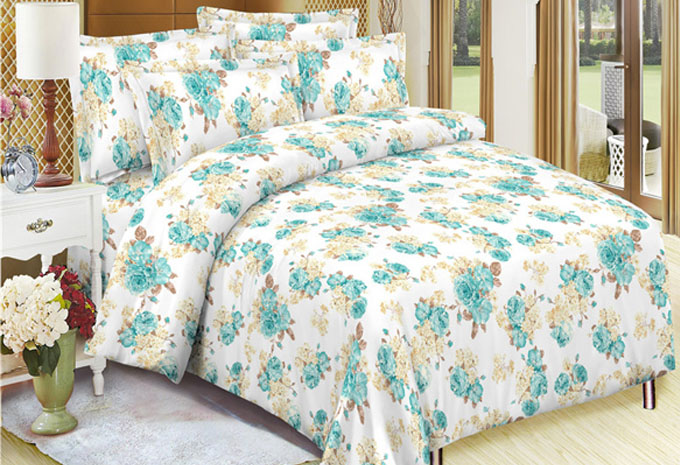 Floral Double Brushed Poly - Cxdqtex