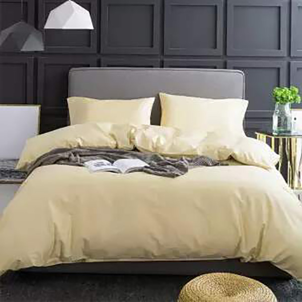 100% Polyester Plain Woven Dyed Fabric For Bedsheet
