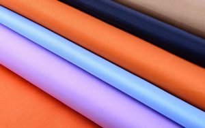 What are the uses of polyester taffeta?
