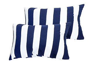 Polyester Striped Pillowcase - Cxdqtex