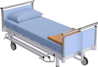 Hospital Bed Sheets (Light Blue)​ - Cxdqtex