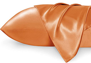 Caramel Satin Pillowcase for Hair and Skin - Cxdqtex