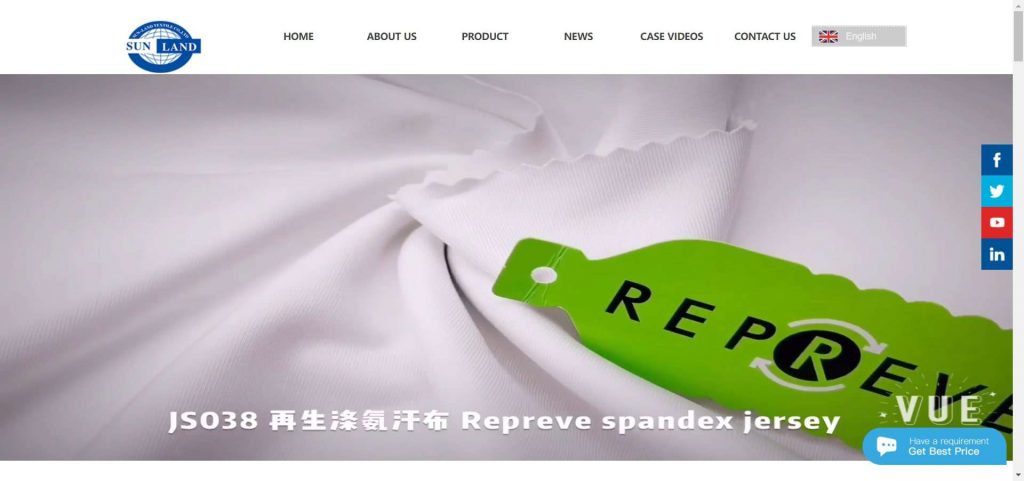 polyester fabric manufacturers in china- Changshu Sun-Land Textile - Cxdqtex