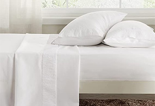 4 Pieces Hotel Luxury White Sheets Queen - Cxdqtex