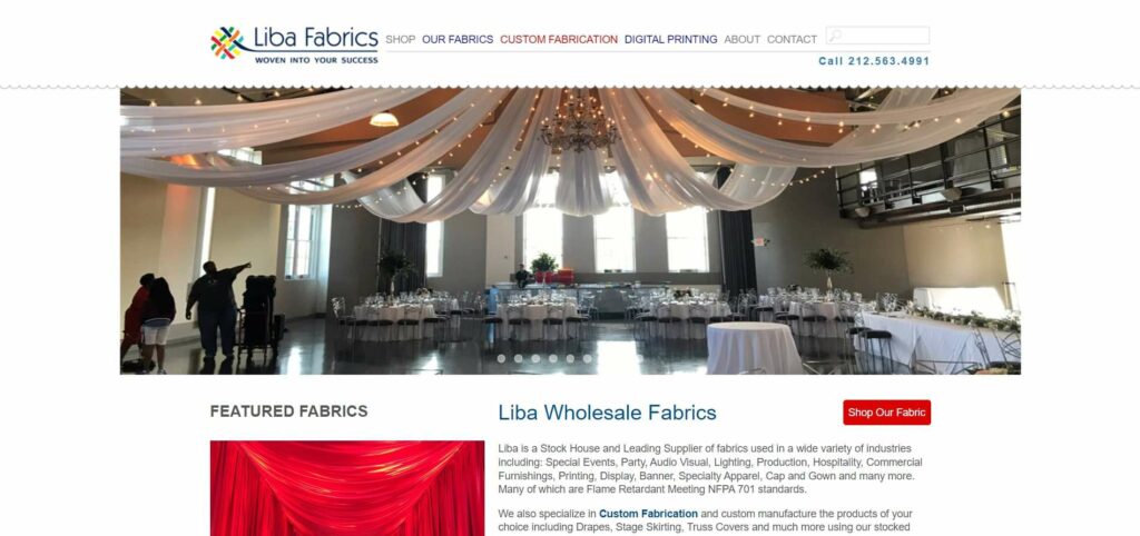 Liba Fabrics Corp. - wholesale fabric distributors usa - Cxdqtextile