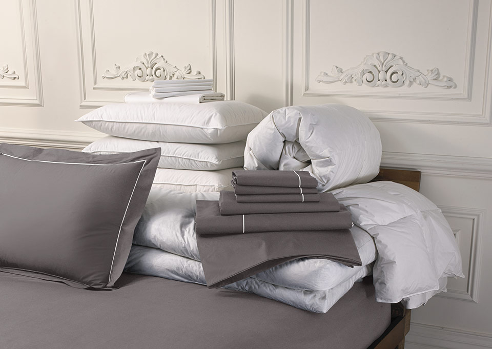 Cotton Sateen hotel sheets - what are hotel bed sheets made of - Cxdqtextile